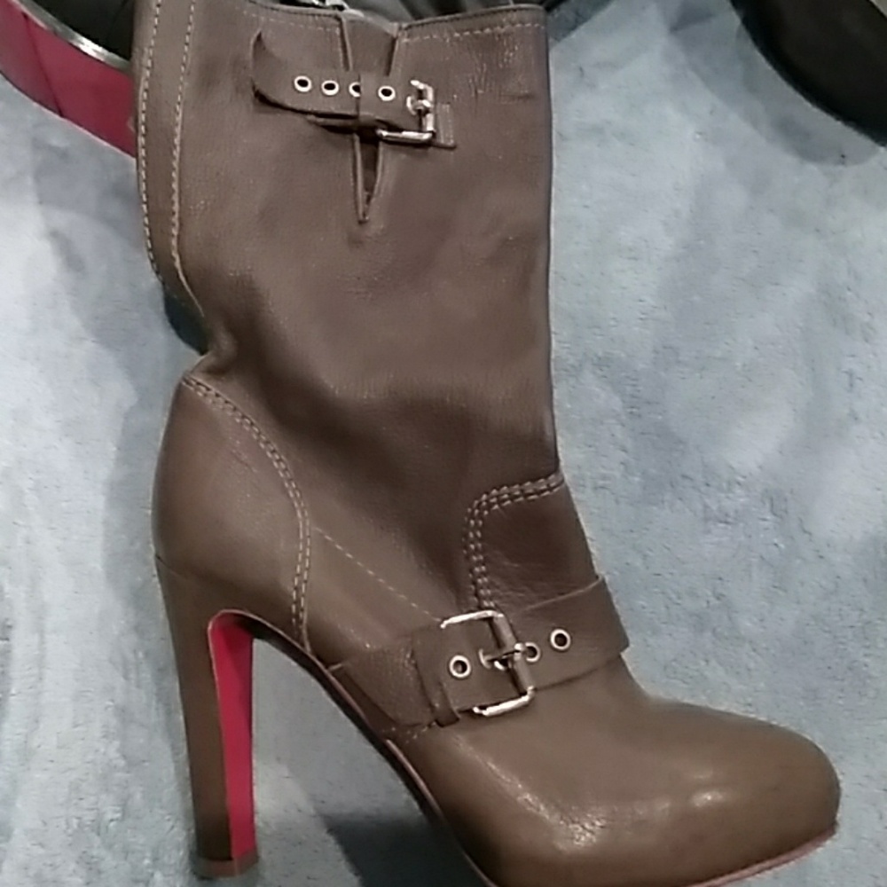 Christian louboutin boots size 38 1/2.